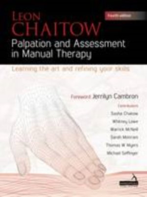 cover image of Palpation and Assessment in Manual Therapy